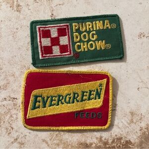 Vintage Feed Store Dog Food Patches